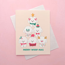 Load image into Gallery viewer, Merry Woof-mas Greeting Card