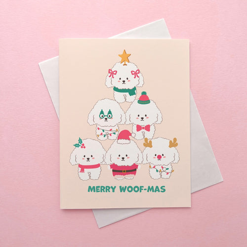 Merry Woof-mas Greeting Card