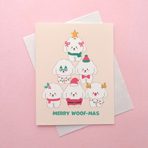 Merry Woof-mas Greeting Card