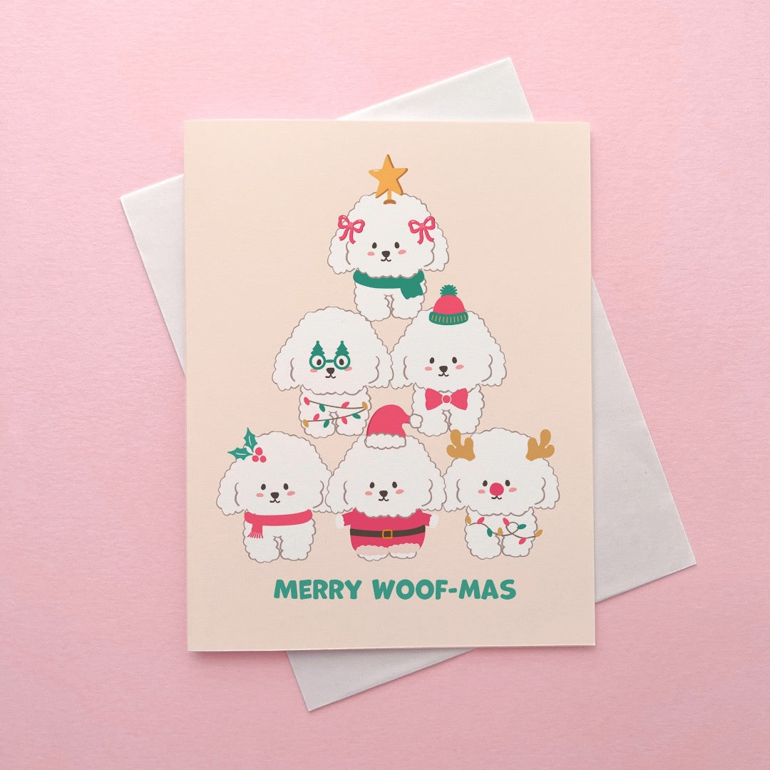 Merry Woof-mas Greeting Card