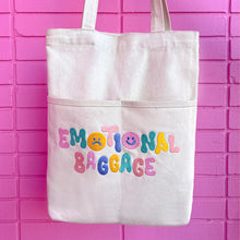 Load image into Gallery viewer, Emotional Baggage Multi-Pockets Tote