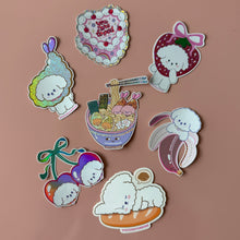 Load image into Gallery viewer, Set of colorful cartoon-style Stickers 