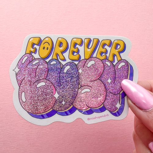 Forever Busy Sticker