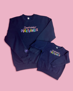 Professional Overthinker Sweatshirt (Kids) - NAVY