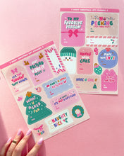 Load image into Gallery viewer, Christmas Gift Stickers Sheet - Sweet