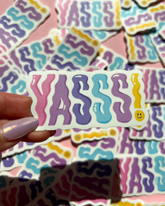 Yasss Sticker