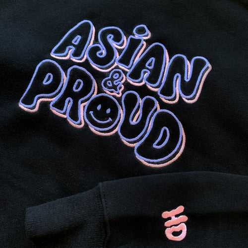 Asian & Proud Sweatshirt - BLACK