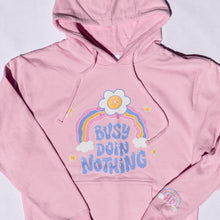 Load image into Gallery viewer, Busy Doin Nothing Hoodie - PINK