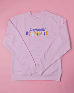 Professional Overthinker Sweatshirt - PINK