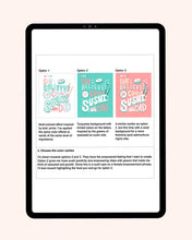 Load image into Gallery viewer, Personal Palette for Creatives - Digital Workbook (Limited Released)