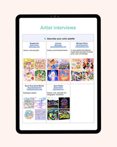 Personal Palette for Creatives - Digital Workbook (Limited Released)
