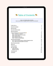 Load image into Gallery viewer, Personal Palette for Creatives - Digital Workbook (Limited Released)